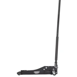 Draper Expert Professional Low Profile Fast Lift Garage Trolley Jack, 3 Tonne, Black