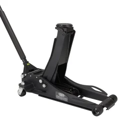 Draper Expert Professional Low Profile Fast Lift Garage Trolley Jack, 3 Tonne, Black