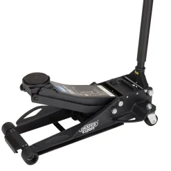 Draper Expert Professional Low Profile Fast Lift Garage Trolley Jack, 3 Tonne, Black