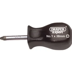 Draper Expert PZ Type Mechanics Screwdriver, No.1 x 38mm