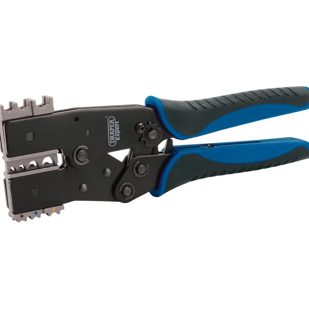 Draper Expert Quick Change Ratchet Action Crimping Tool, 220mm