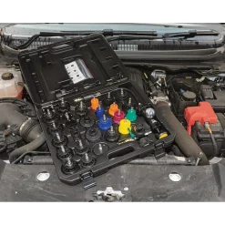 Draper Expert Radiator and Cap Pressure Test Kit (32 Piece)