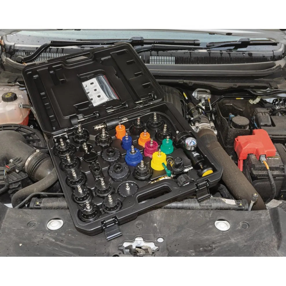 Draper Expert Radiator and Cap Pressure Test Kit (32 Piece)