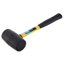 Draper Expert Rubber Mallet with Fibreglass Shaft, 680g/24oz