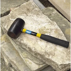 Draper Expert Rubber Mallet with Fibreglass Shaft, 680g/24oz