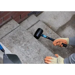 Draper Expert Rubber Mallet with Fibreglass Shaft, 450g/16oz