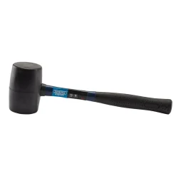 Draper Expert Rubber Mallet with Fibreglass Shaft, 450g/16oz