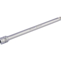 Draper Expert Satin Chrome Wobble Extension Bar, 3/8" Sq. Dr., 200mm
