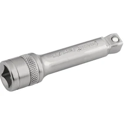 Draper Expert Satin Chrome Wobble Extension Bar, 3/8" Sq. Dr., 75mm