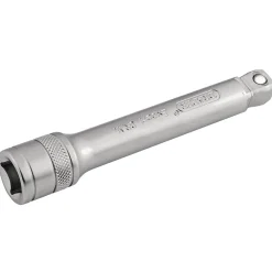 Draper Expert Satin Chrome Wobble Extension Bar, 1/2" Sq. Dr., 125mm