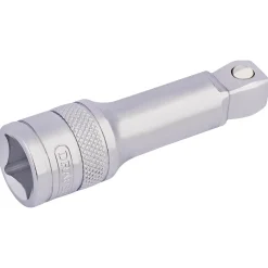 Draper Expert Satin Chrome Wobble Extension Bar, 1/2" Sq. Dr., 75mm