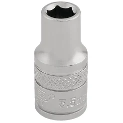 Draper Expert Socket, 1/4" Sq. Dr., 5.5mm