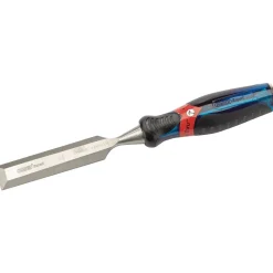 Draper Expert Soft Grip 'Pound Thru' Bevel Edge Wood Chisel, 25 x 140mm