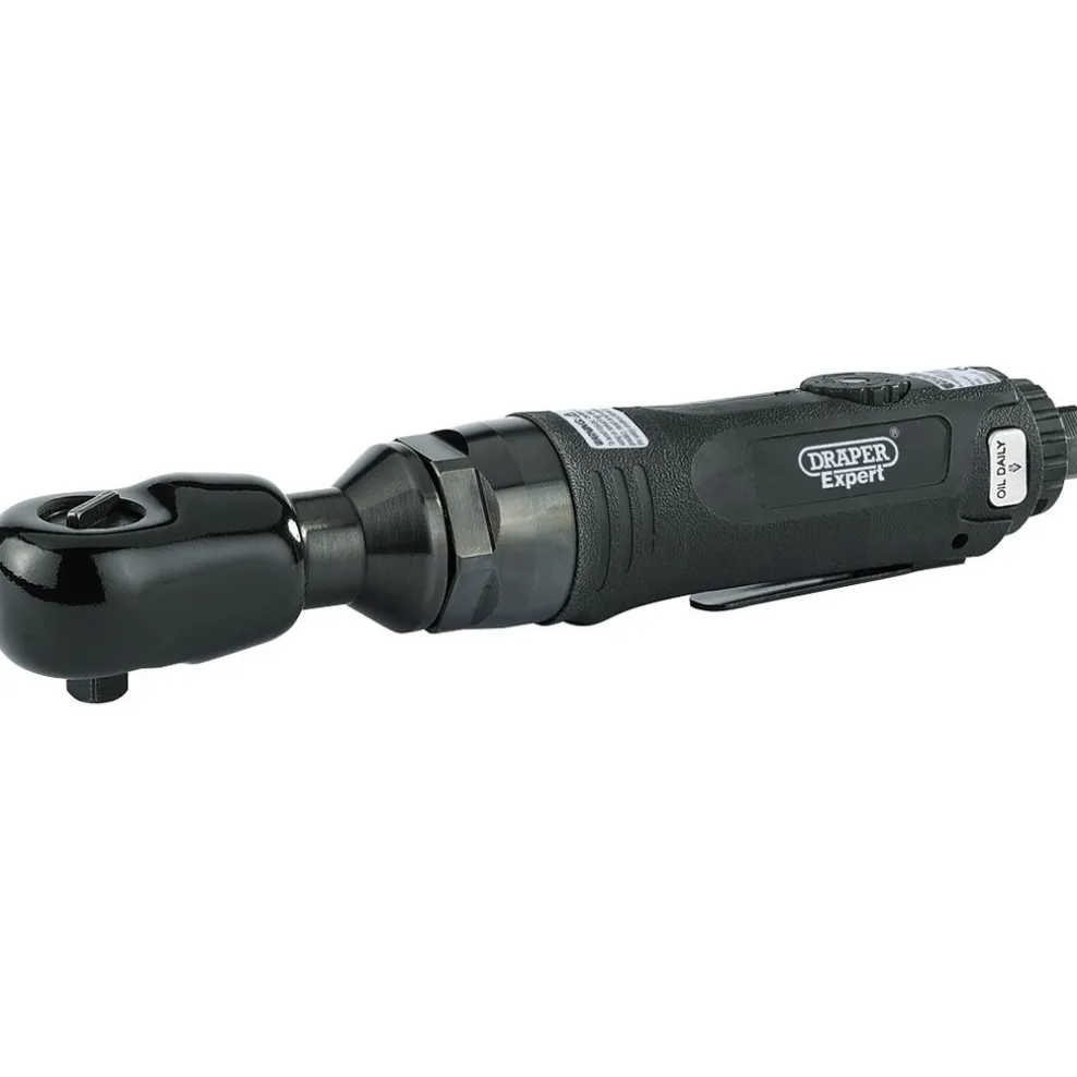Draper Expert Soft Grip Reversible Air Ratchet, 3/8" Sq. Dr.