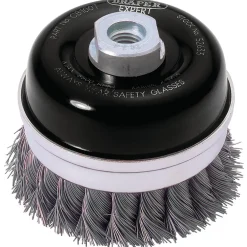 Draper Expert Steel Twist Knot Wire Cup Brush, 100mm, M14