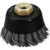 Draper Expert Steel Twist-Knot Wire Cup Brush, 60mm, M10