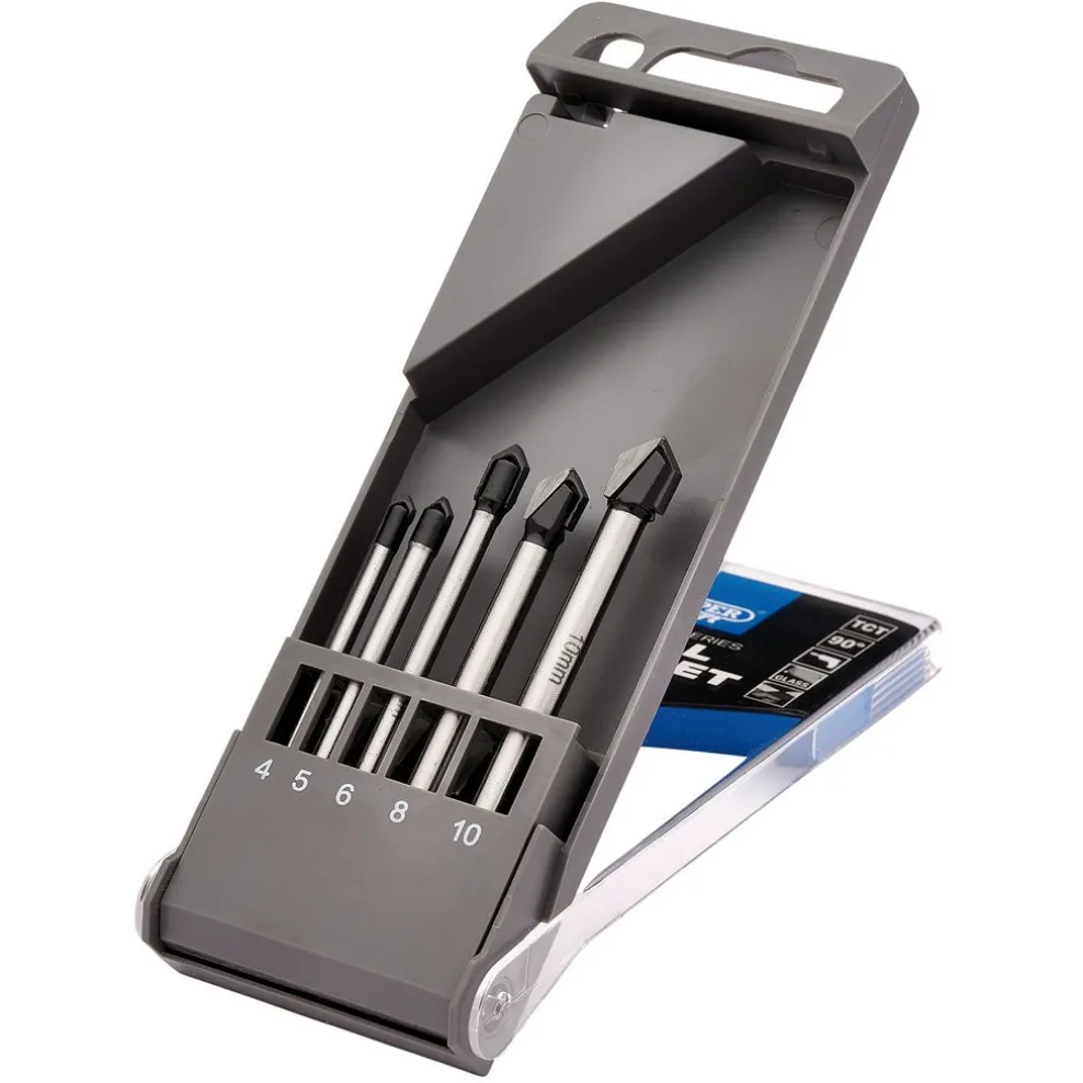 Draper Expert TCT Ceramic Drill Bit Set (5 Piece)