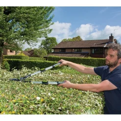 Draper Expert Telescopic Soft Grip Straight Edge Garden Shears, 200mm