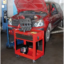 Draper Expert 2 Tier Tool Trolley with Two Drawers