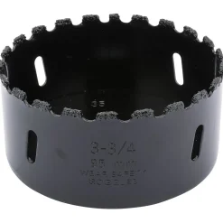 Draper Expert Tungsten Carbide Grit Hole Saw, 95mm