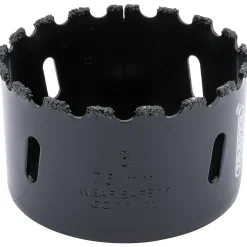 Draper Expert Tungsten Carbide Grit Hole Saw, 76mm