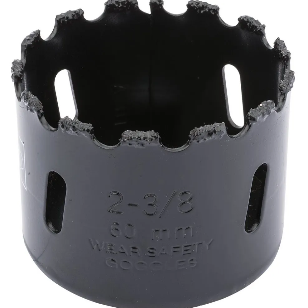 Draper Expert Tungsten Carbide Grit Hole Saw, 60mm