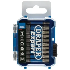 Draper Expert TX-STAR® Impact Screwdriver Bits, T25 x 50mm, 1/4" Hex (Pack of 20)
