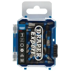 Draper Expert TX-STAR® Impact Screwdriver Bits, T25 x 25mm, 1/4" Hex (Pack of 25)