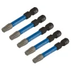 Draper Expert TX-STAR® Impact Screwdriver Bits, T30 x 50mm, 1/4" Hex (Pack of 5)
