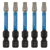 Draper Expert TX-STAR® Impact Screwdriver Bits, T25 x 50mm, 1/4" Hex (Pack of 5)