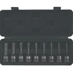 Draper Expert TX-STAR® Socket Bit Set, 1/2" Sq. Dr. (9 Piece)