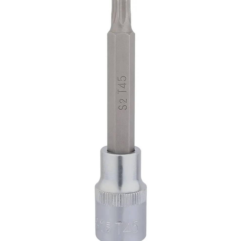Draper Expert TX-STAR® Socket Bit, 1/2" Sq. Dr., T45 x 100mm