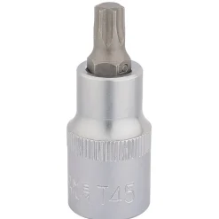 Draper Expert TX-STAR® Socket Bit, 1/2" Sq. Dr., T45 x 55mm