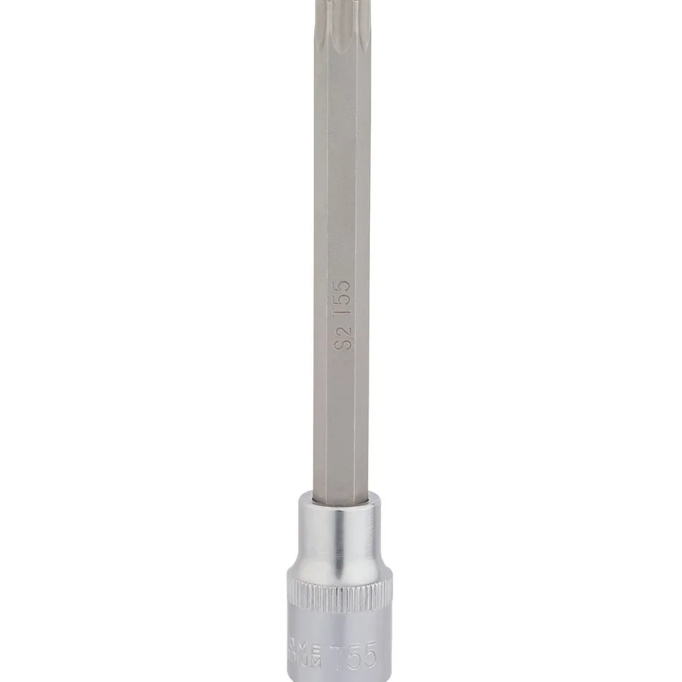 Draper Expert TX-STAR® Socket Bit, 1/2" Sq. Dr., T55 x 140mm