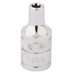 Draper Expert TX-STAR® Socket, 1/4" Sq. Dr., E4