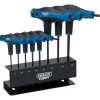 Draper Expert TX-STAR® Soft Grip Metric T-Handle Key Set (8 Piece)