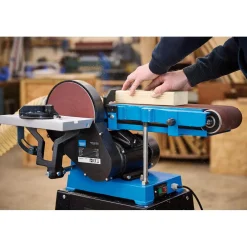 Draper Expert 230V Belt and Disc Sander With Tool Stand, 150mm, 750W