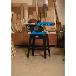 Draper Expert 230V Belt and Disc Sander With Tool Stand, 150mm, 750W