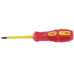 Draper Expert VDE Approved Fully Insulated PZ TYPE Screwdriver, No.1 x 80mm