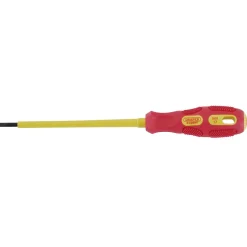 Draper Expert VDE Approved Fully Insulated Plain Slot Screwdriver, 3 x 100mm