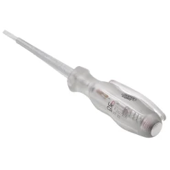 Draper Expert VDE Mains Tester Screwdriver, 105-250V AC, 140mm