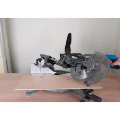 Draper Expert 230V Double Bevel Sliding Compound Mitre Saw, 255mm, 2000W