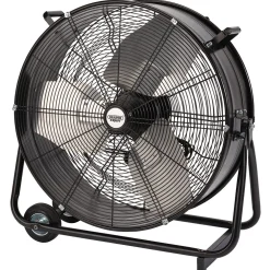 Draper Expert 230V High Flow Drum Fan, 24"/600mm, 330W