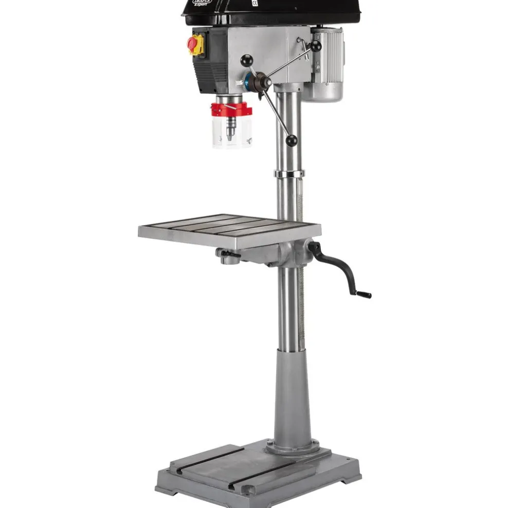 Draper Expert 230V 12 Speed Heavy Duty Floor Standing Drill, 1500W