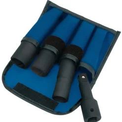 Draper Expert Wheel Nut Double Impact Socket Kit, 1/2