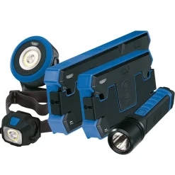 Draper Expert Wireless/USB Rechargeable Lights Kit with Single and Dual Charging Pads