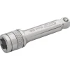 Draper Expert Wobble Extension Bar, 1/4" Sq. Dr., 50mm, Polished Chrome
