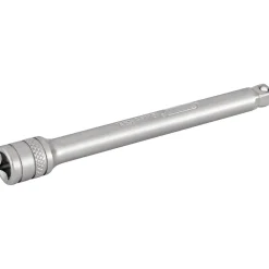 Draper Expert Wobble Extension Bar, 1/4" Sq. Dr., 100mm, Micro Satin Chrome