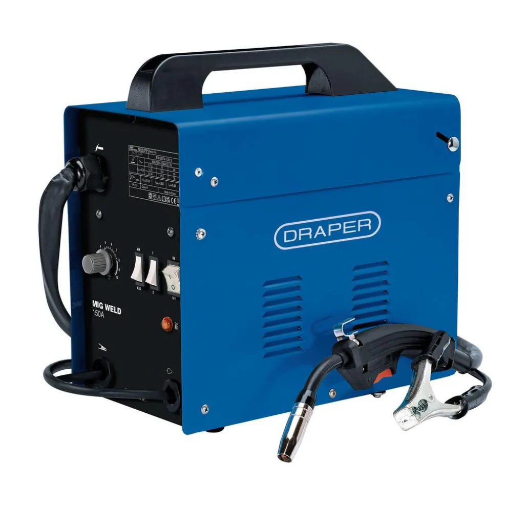 Draper Gasless MIG Welder, 150A