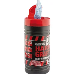Draper Hard Graft Tuff Texture Heavy Duty Wipes (Tub of 90)